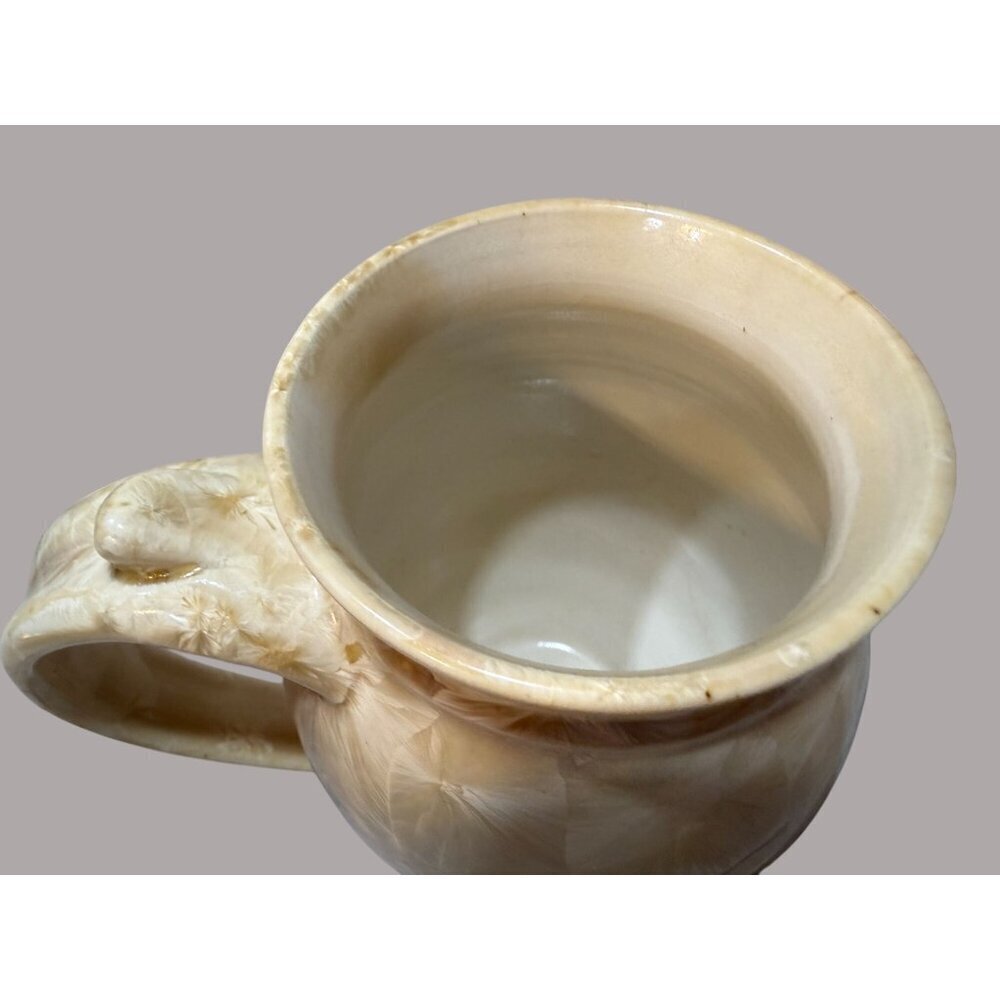 Soyoon Ahn crystalline glaze pottery mug handmade art piece collectible - Picture 5 of 8